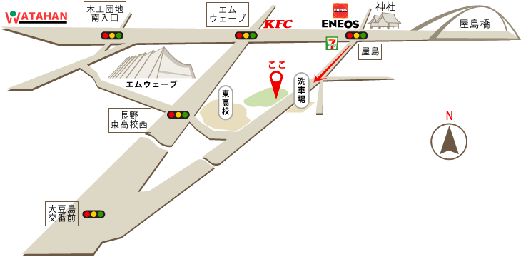 藤澤典応公認会計士事務所へのアクセス地図